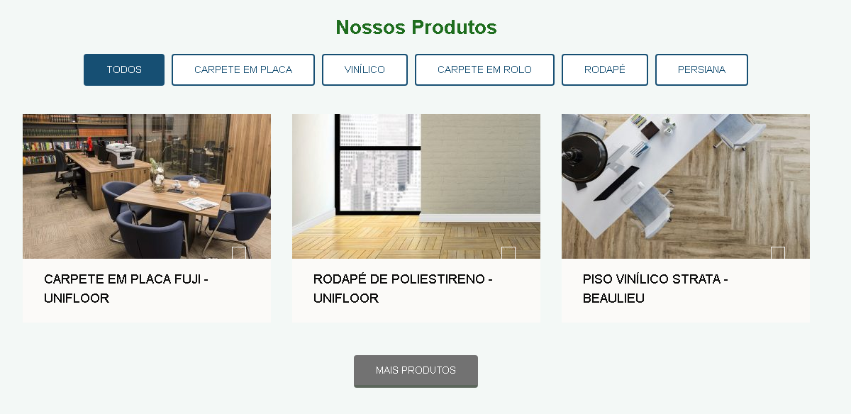 Site novo de Unifloor